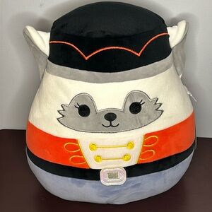 Kellytoy‎ Squishmallows NWT Gracelynn Arctic Winter Fox Nutcracker 12" Plush